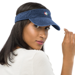 Load image into Gallery viewer, Summer Sun 2023 Collection - Denim Visor
