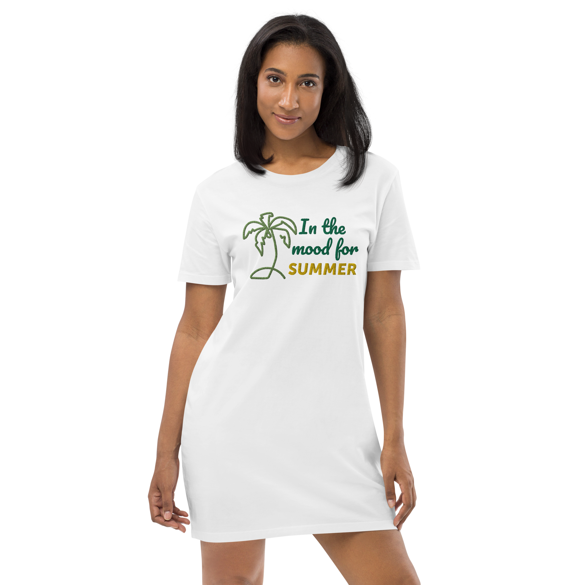 Summer Sun 2023 Collection - Organic Cotton T-Shirt Dress
