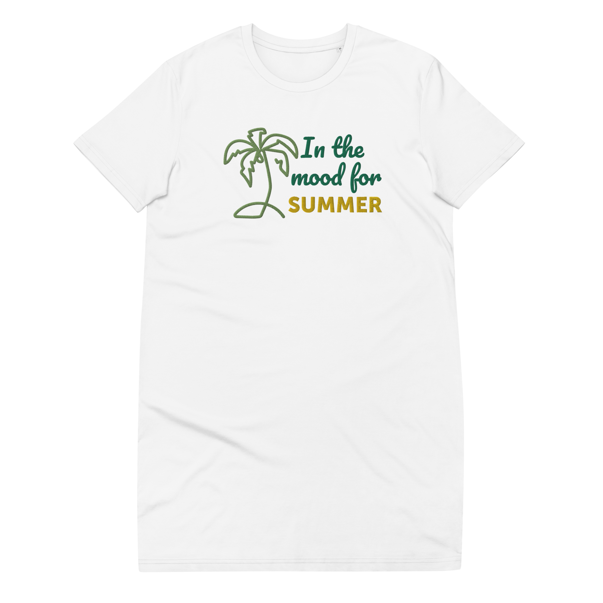 Summer Sun 2023 Collection - Organic Cotton T-Shirt Dress