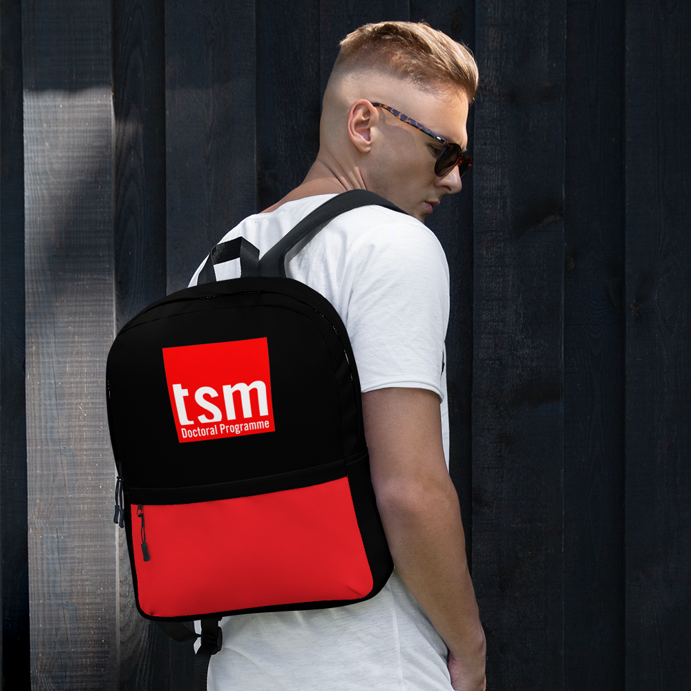 TSM Red-Black Backpack