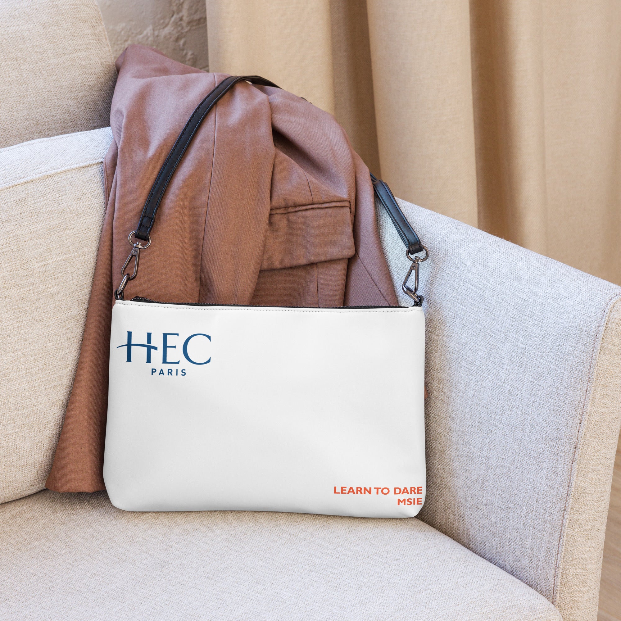 HEC Paris MSIE "LEARN TO DARE" Crossbody bag