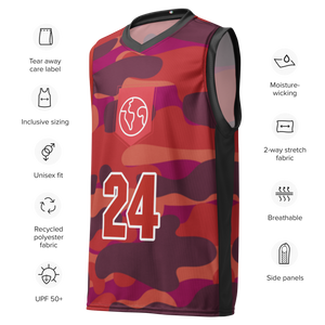 Suvon Team Recycled Unisex Basketball Jersey (Game On)