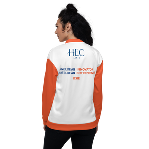 HEC Paris MSIE "LEARN TO DARE" Unisex Bomber Jacket