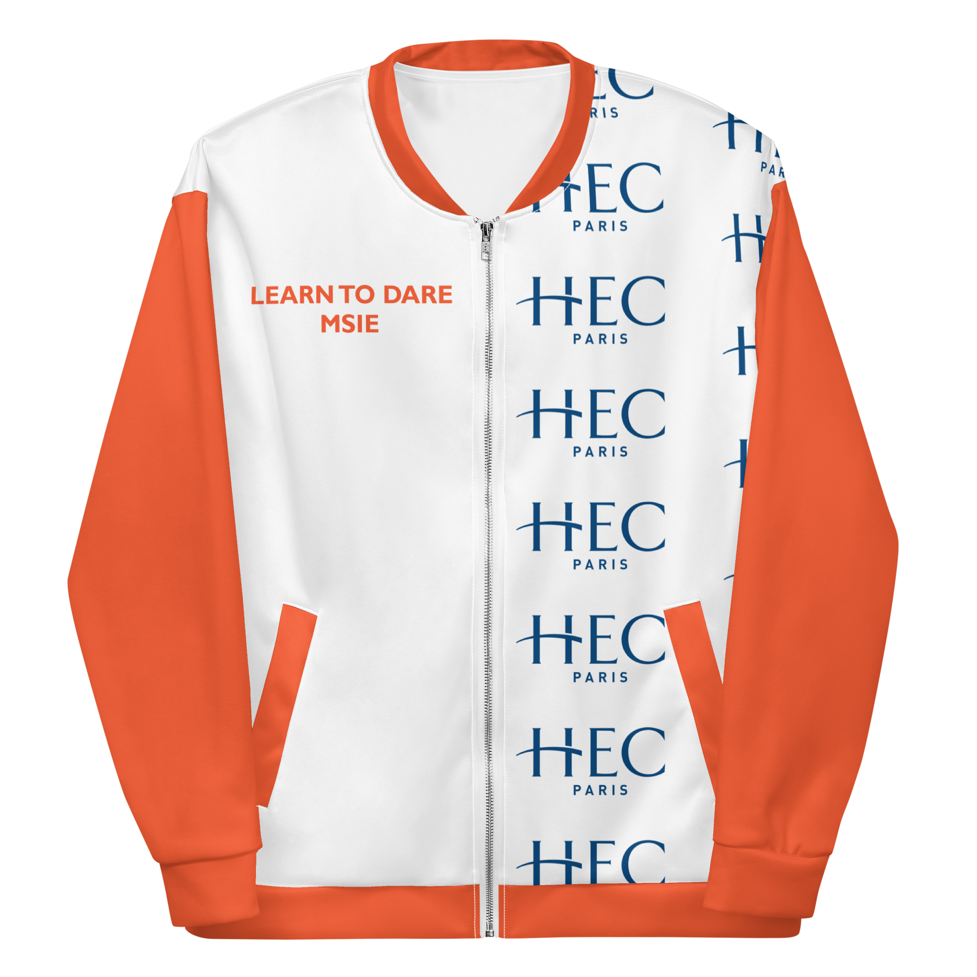 HEC Paris MSIE "LEARN TO DARE" Unisex Bomber Jacket