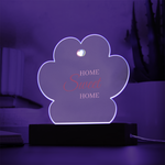 Load image into Gallery viewer, Cutomizable Printed Paw Acrylic Plaque
