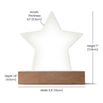Load image into Gallery viewer, Customizable Acrylic Star Plaque
