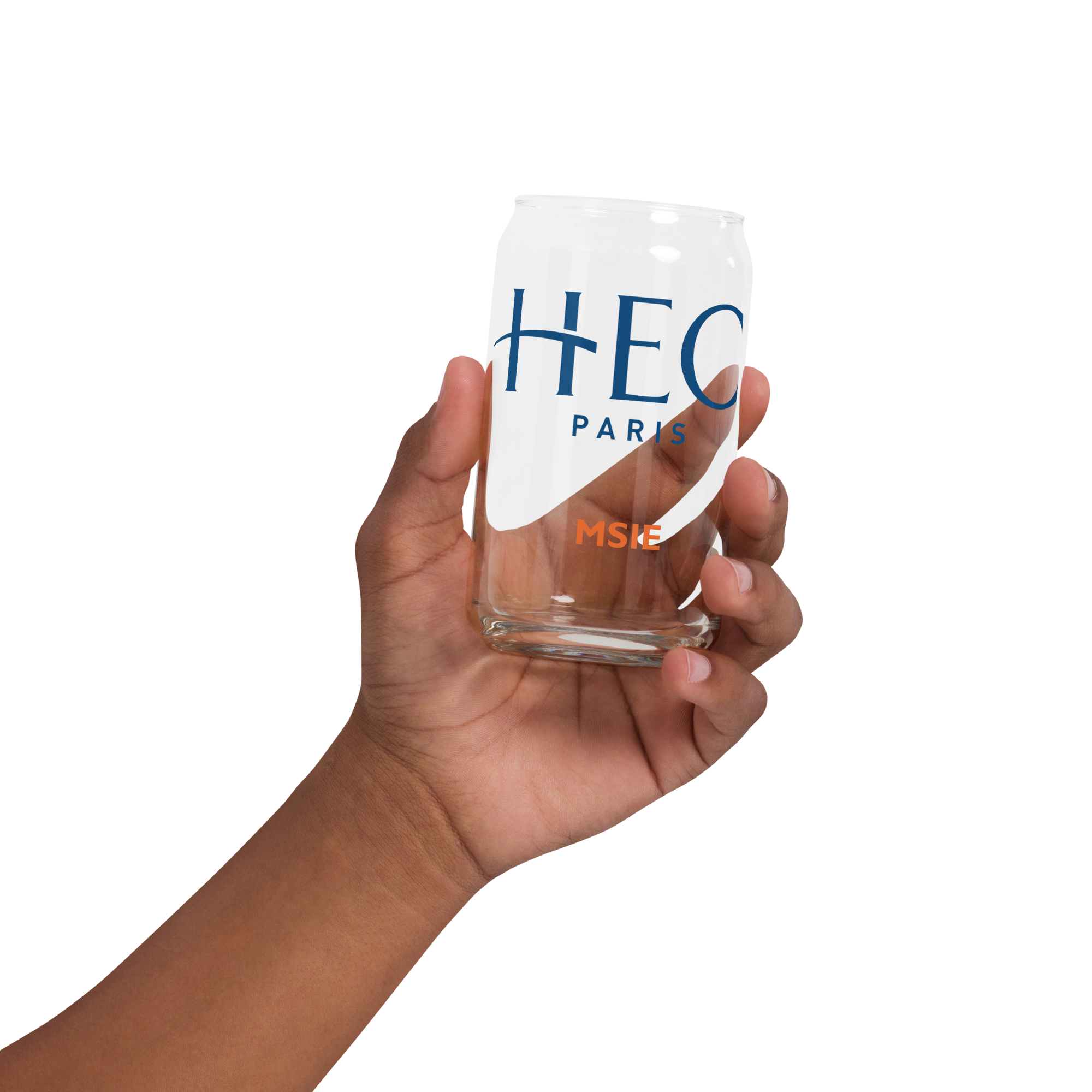 HEC Paris MSIE Can-Shaped Glass