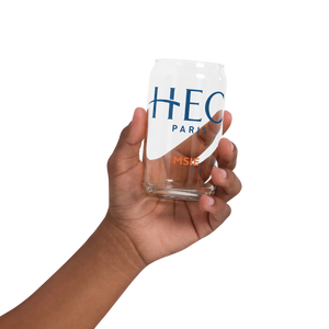 HEC Paris MSIE Can-Shaped Glass