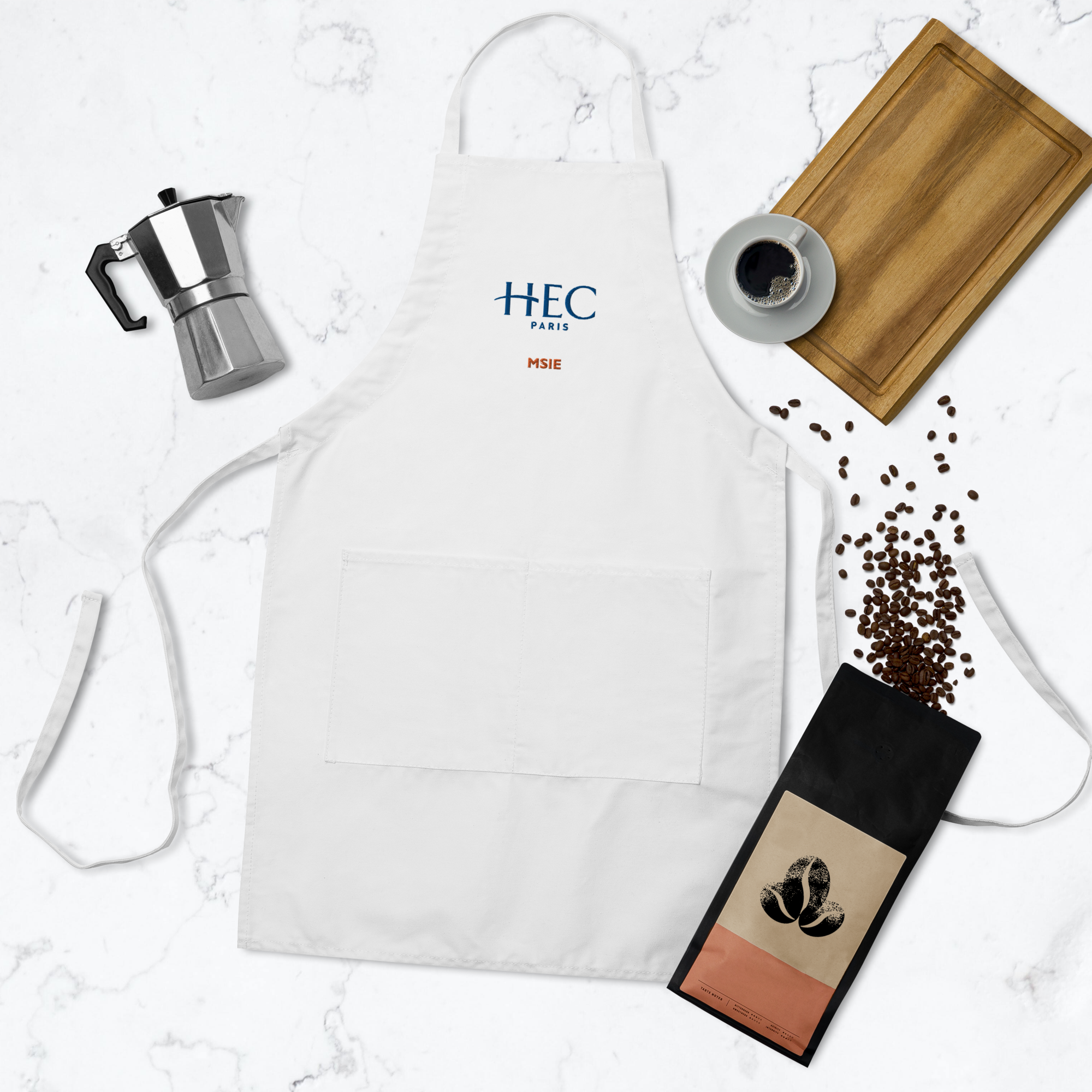 HEC Paris MSIE Embroidered Apron