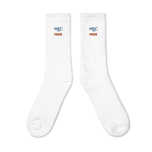 HEC Paris MSIE Embroidered Socks