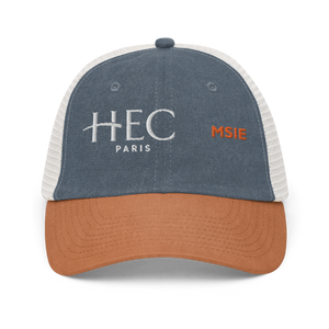 HEC Paris MSIE Pigment-Dyed Cap