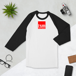 TSM DTG 3/4 Sleeve Raglan Shirt