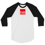 Load image into Gallery viewer, TSM DTG 3/4 Sleeve Raglan Shirt
