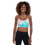 Load image into Gallery viewer, &quot;Summer Flame&quot; Padded Sports Bra
