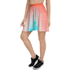 Load image into Gallery viewer, &quot;Summer Flame&quot; Skater Skirt

