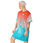 Load image into Gallery viewer, &quot;Summer Flame&quot; T-Shirt Dress
