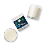 Load image into Gallery viewer, Jolly Christmas 2022 &quot;A Breath of Winter&quot; Glass Jar Soy Wax Candle
