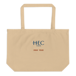 Load image into Gallery viewer, Customizable HEC MSIE Year Large Organic Tote Bag
