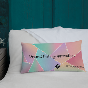 Dreams Fuel Innovation Premium Pillow.