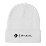 Load image into Gallery viewer, Suvon.org 3D-Puff Embroidered Beanie.
