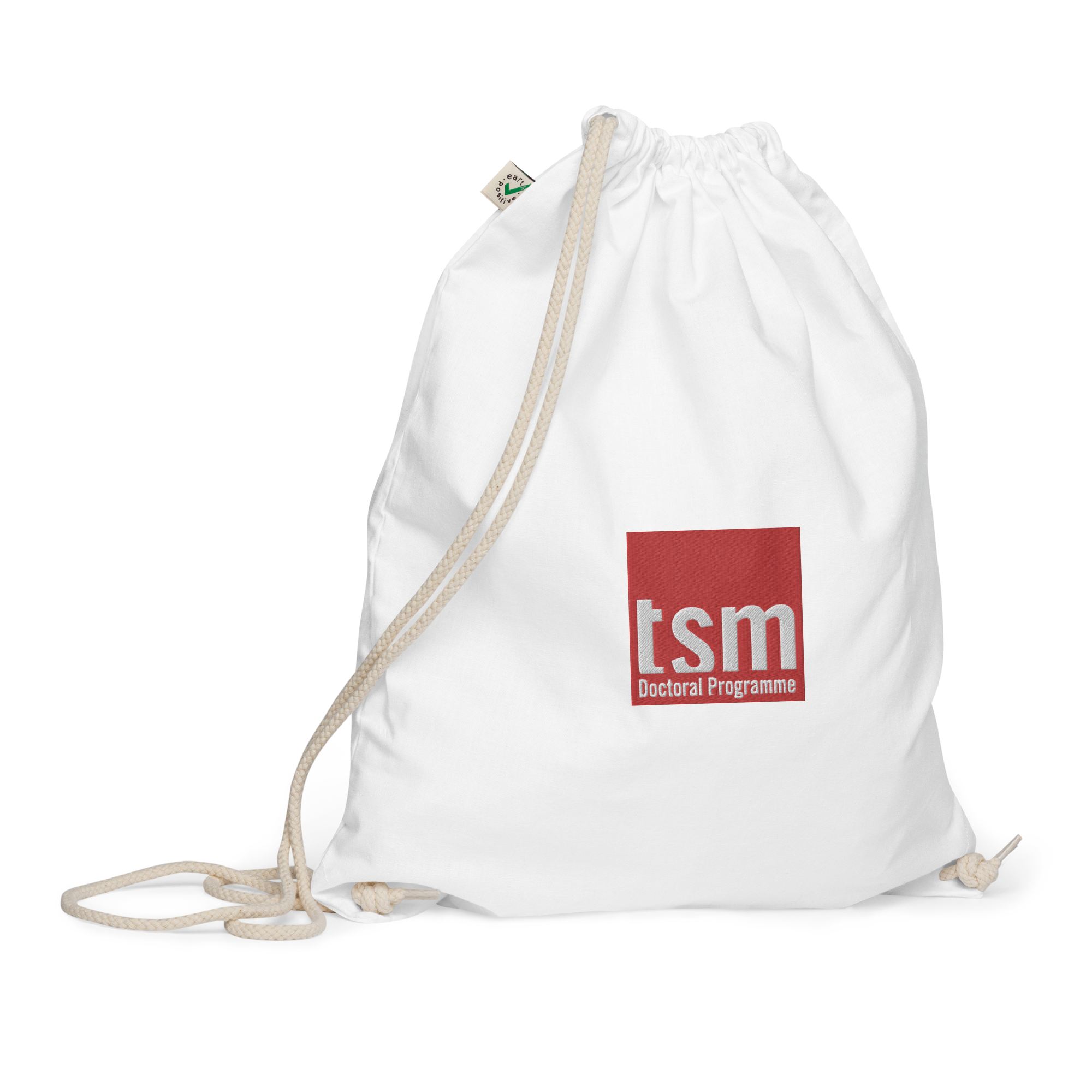 TSM Organic Cotton Drawstring Bag