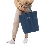 Load image into Gallery viewer, HEC MSIE Organic Denim Tote Bag
