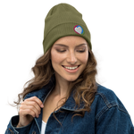 Load image into Gallery viewer, Organic Ribbed TES Beanie
