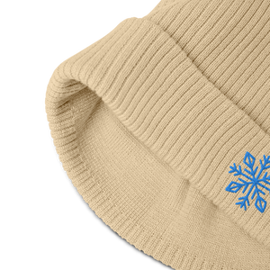 Green Winter Collection 2022 Organic Ribbed Beanie