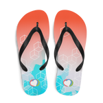 Load image into Gallery viewer, &quot;Summer Flame&quot; Flip-Flops
