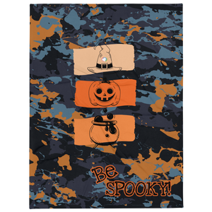 Be SPOOKY! Halloween 2022 Limited Edition Throw Blanket (60"x80")