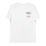 Load image into Gallery viewer, Customizable HEC MSIE Cohort &amp; Year Unisex Organic Cotton T-shirt
