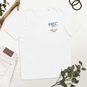 Customizable HEC MSIE Cohort & Year Unisex Organic Cotton T-shirt