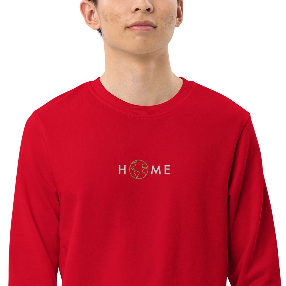 "Eco-ME" HOME Unisex Organic Sweatshirt
