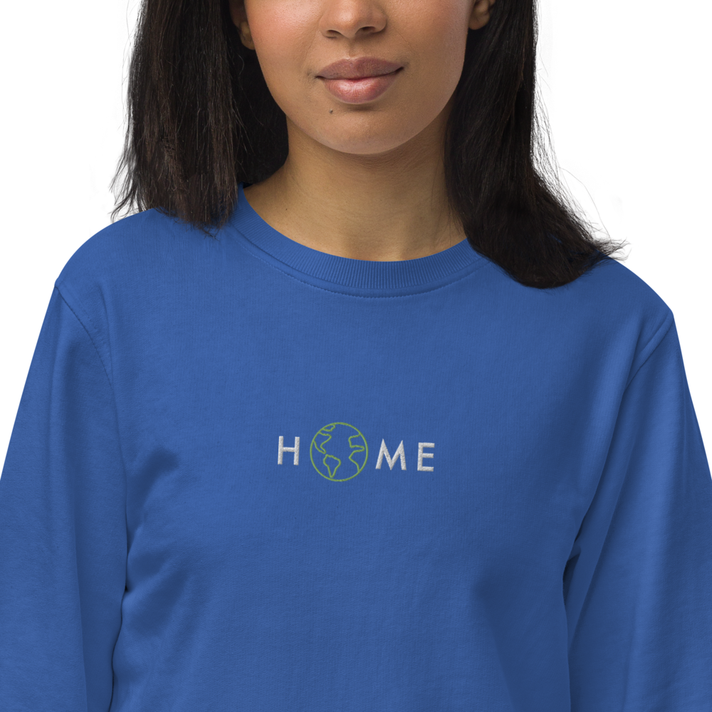 "Eco-ME" HOME Unisex Organic Sweatshirt