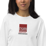 Load image into Gallery viewer, Customizable &quot;TSM Means To Me&quot; Unisex Organic Sweatshirt
