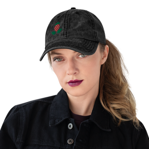 "Creative Mess" Vintage Cotton Twill Cap