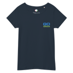 Load image into Gallery viewer, &quot;Go Green&quot; Women’s Basic Organic T-shirt
