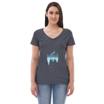 Load image into Gallery viewer, &quot;Eco-ME&quot; Nature Women’s Recycled V-neck T-shirt
