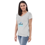 Load image into Gallery viewer, &quot;Eco-ME&quot; Nature Women’s Recycled V-neck T-shirt
